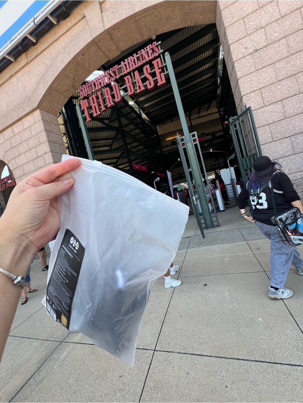 BTS Official Bomb Plush Keychain 2026 Purchased In Arlington Texas 8/16/26